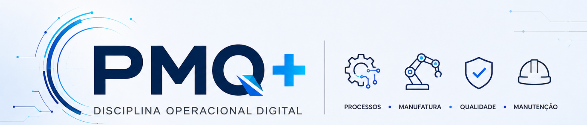 PMQ+ — Digital Operational Discipline. Processes, Manufacturing, Quality and Maintenance.